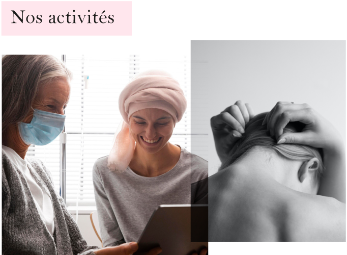 deux femmes a droite et une autre a gauche